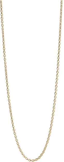 Jane Kønig Anchor Chain, Gold Plated Sterling Silver - 42 CM
