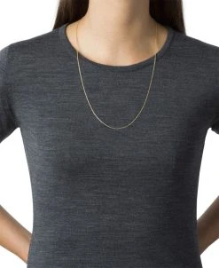 Jane Kønig Anchor Chain, Gold Plated Sterling Silver - 42 CM -Enamel Copenhagen Salg 5715180025471 3