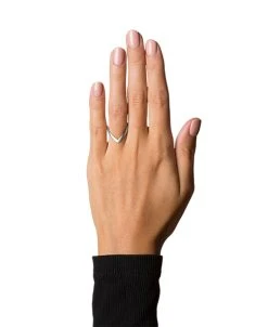 Jane Kønig V- Ring - 46 -Enamel Copenhagen Salg 5715180027383 3