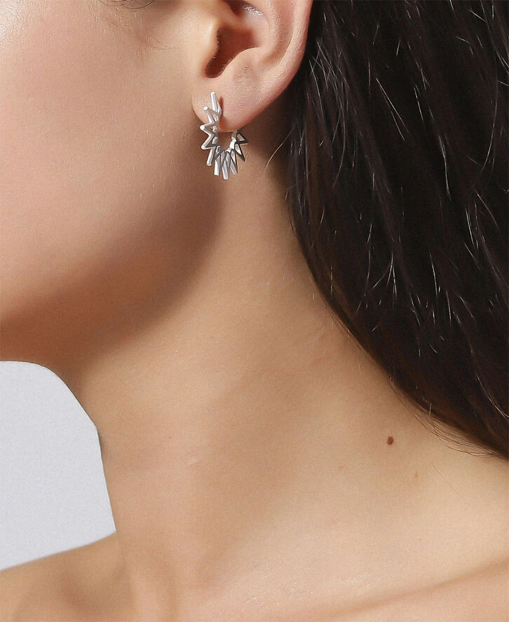 Jane Kønig Small Sun, Sterling Silver 5 Jane Kønig Small Sun, Sterling Silver - Billede 3