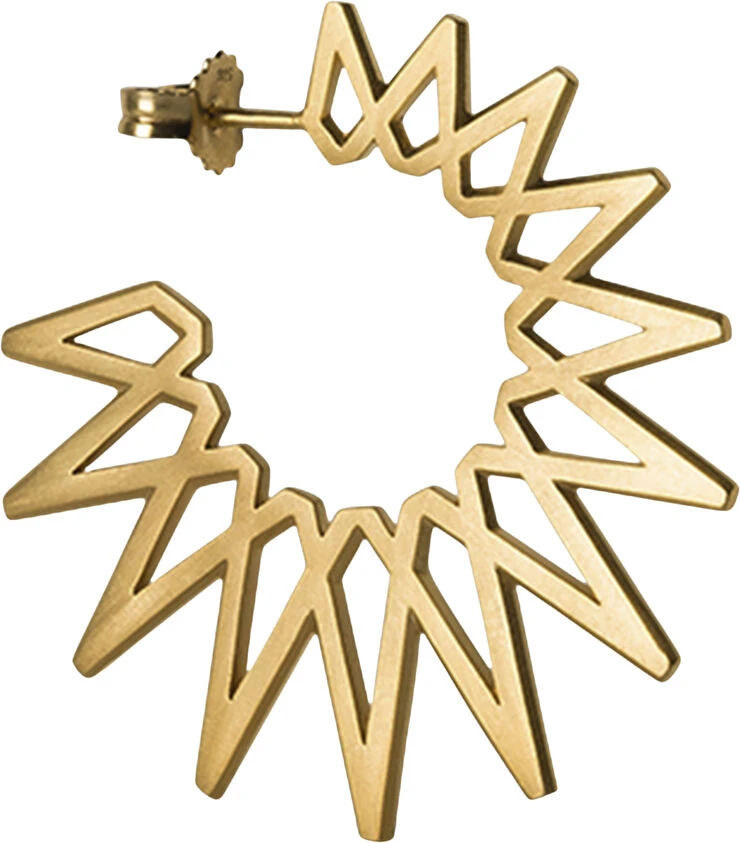 Jane Kønig Sun Earring, Gold-plated Silver 3 Jane Kønig Sun Earring, Gold-plated Silver