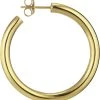 Jane Kønig Slender Hoop, Gold-plated Sterling Silver -Enamel Copenhagen Salg 5715180038860 1