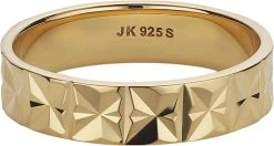 Jane Kønig Medium Reflection Ring, Gold-plated Sterling Silver-46 8 Jane Kønig Medium Reflection Ring, Gold-plated Sterling Silver-46 -Enamel Copenhagen Salg 5715180045950 2