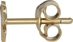 Jane Kønig Reflection Clover Stud, Gold-plated Sterling Silver -Enamel Copenhagen Salg 5715180051753 2
