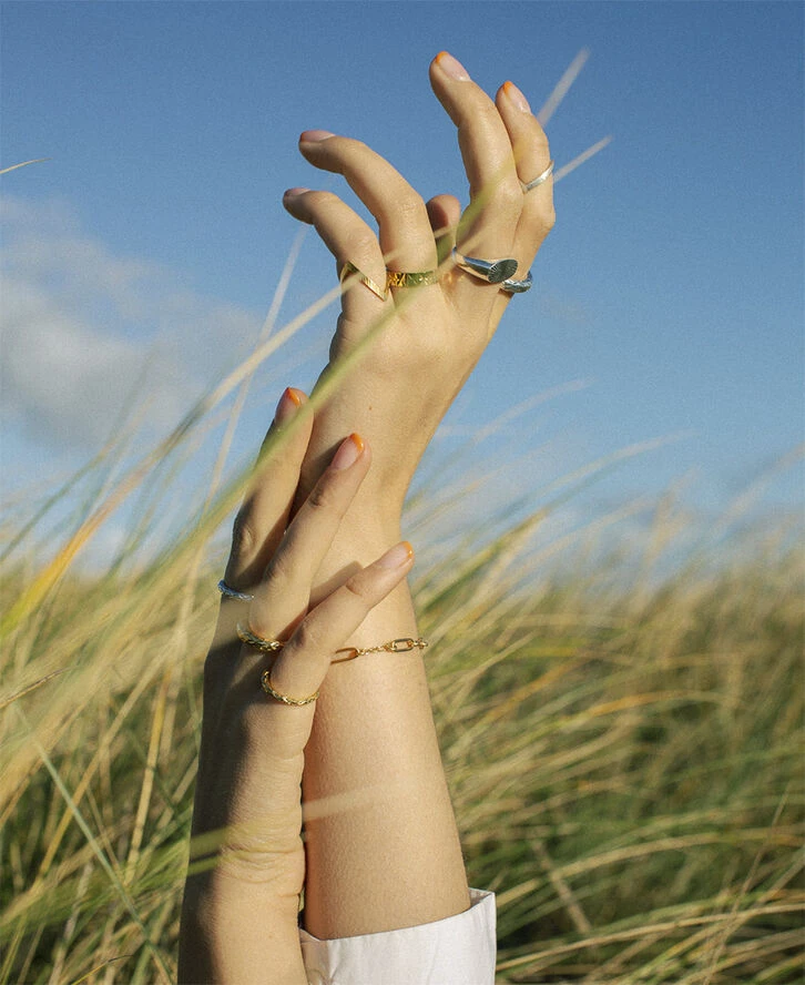 Jane Kønig Reflection Signet Ring, Sterling Silver-46 7 Jane Kønig Reflection Signet Ring, Sterling Silver-46 - Billede 5