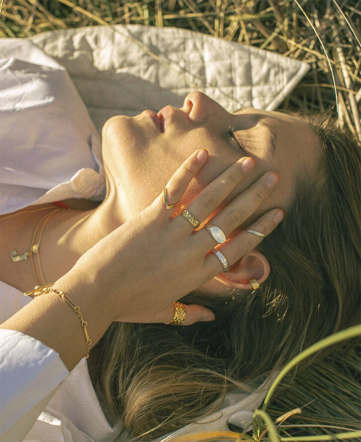 Jane Kønig Reflection Signet Ring, Sterling Silver-46 8 Jane Kønig Reflection Signet Ring, Sterling Silver-46 - Billede 6