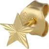 Jane Kønig Reflection Star Stud, Gold-plated Sterling Silver -Enamel Copenhagen Salg 5715180052071 1