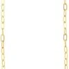 Jane Kønig ROW | NECKLACE | GOLD PLATED-45 Cm -Enamel Copenhagen Salg 5715180074790 1