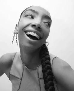 Jane Kønig ROW | CHAIN ??EARRING | GOLD PLATED -Enamel Copenhagen Salg 5715180074837 3