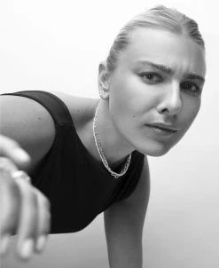 Jane Kønig ROW | PEARL NECKLACE | SILVER-42,5 Cm -Enamel Copenhagen Salg 5715180075230 4