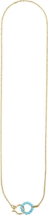 Jane Kønig Bermuda Necklace With Turquoise Lock