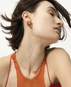 Jane Kønig Bermuda Necklace With Coral Lock -Enamel Copenhagen Salg 5715180076909 3