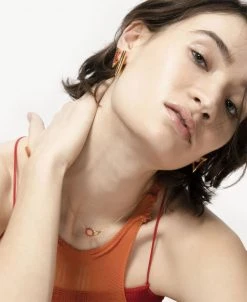 Jane Kønig Bermuda Necklace With Coral Lock -Enamel Copenhagen Salg 5715180076909 4