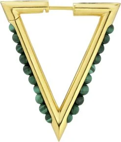 Jane Kønig Bermuda Malachite Earring