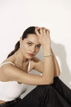 With Love Darling Global Goal #7 Energy Medallion Beaded Bracelet -Enamel Copenhagen Salg 700512258448.1