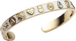 With Love Darling Global Goals Bangle - White