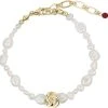 With Love Darling Knot Pearl Bracelet -Enamel Copenhagen Salg 700512259766