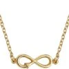 With Love Darling Horizontal Infinity Necklace
