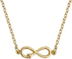 With Love Darling Horizontal Infinity Necklace