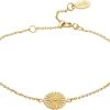 With Love Darling Wheel Bracelet VERMEIL (925 Sterling Silver Gold Plated 2.5 Micron) -Enamel Copenhagen Salg DELS075B