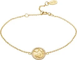 With Love Darling Earth Bracelet VERMEIL (925 Sterling Silver Gold Plated 2.5 Micron)