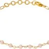 BeChristensen Daisy Rose Bracelet - Gold -Enamel Copenhagen Salg Daisy20Rose20GP20 2071118