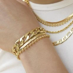 With Love Darling Beate Bracelet -Enamel Copenhagen Salg QD045B.3