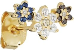 The Earring Shop Trois Fleurs Stud