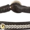 BeChristensen Victoria Facet Gold Beads Black 17 Cm -Enamel Copenhagen Salg Vicoria Facet Gold Beads Black 5504 12