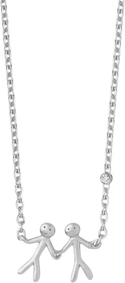 BYBIEHL Together My Love 2 Necklace - Silver