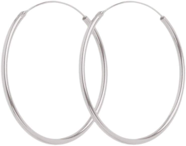 Pernille Corydon Jewellery Plain Hoop Size 30 Mm 3 Pernille Corydon Jewellery Plain Hoop Size 30 Mm