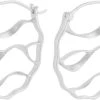 Pernille Corydon Jewellery Wave Earrings Size 30 Mm -Enamel Copenhagen Salg e 455 s