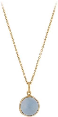 Pernille Corydon Jewellery Aura Blue Necklace Length 40-45 Cm