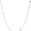 Pernille Corydon Jewellery Rainbow Necklace Length 40-45 Cm -Enamel Copenhagen Salg n 854 s