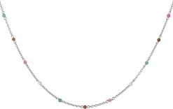 BYBIEHL Scarlett Necklace Colors - Silver
