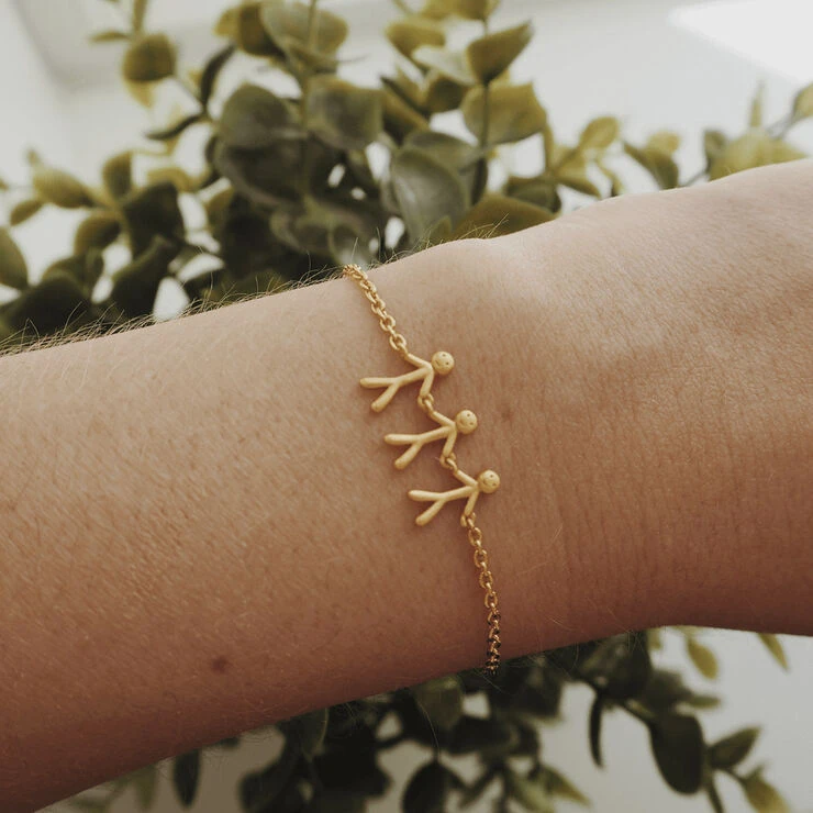 BYBIEHL Together Family 3 Bracelet - GP 5 BYBIEHL Together Family 3 Bracelet - GP - Billede 3