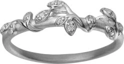 BYBIEHL Jungle Ivy Sparkle Ring - Silver