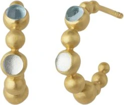 BYBIEHL Pebbles Hoops Small Colors - GP