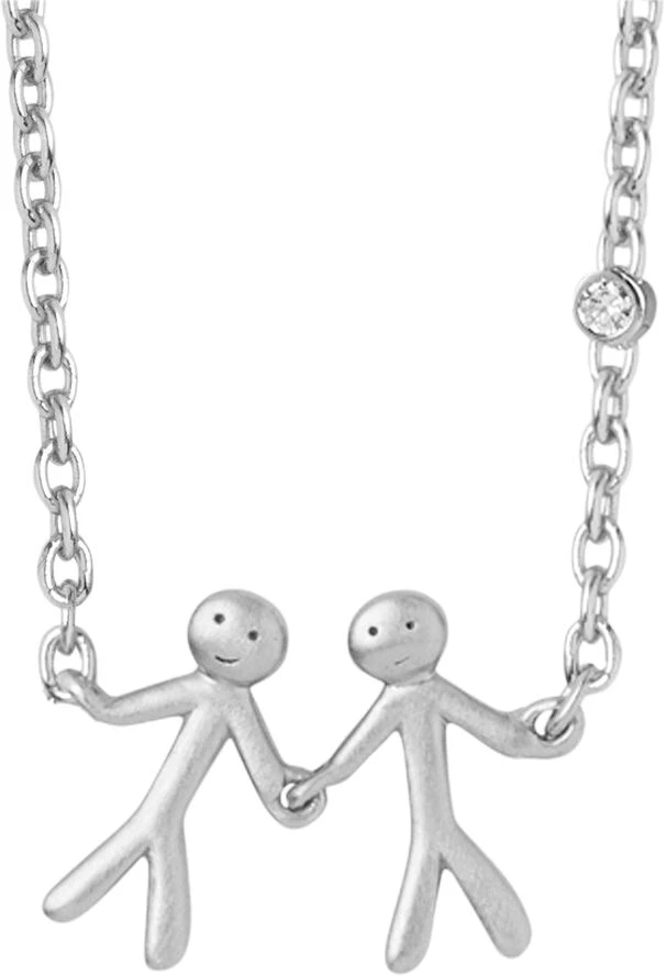BYBIEHL Together My Love 2 Necklace - Silver 5 BYBIEHL Together My Love 2 Necklace - Silver - Billede 3